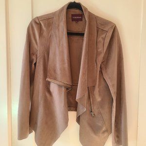Tan suede Vigoss jacket - size M